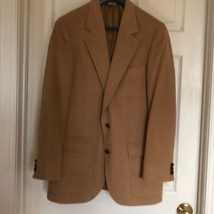 Men’s camel hair sport coat